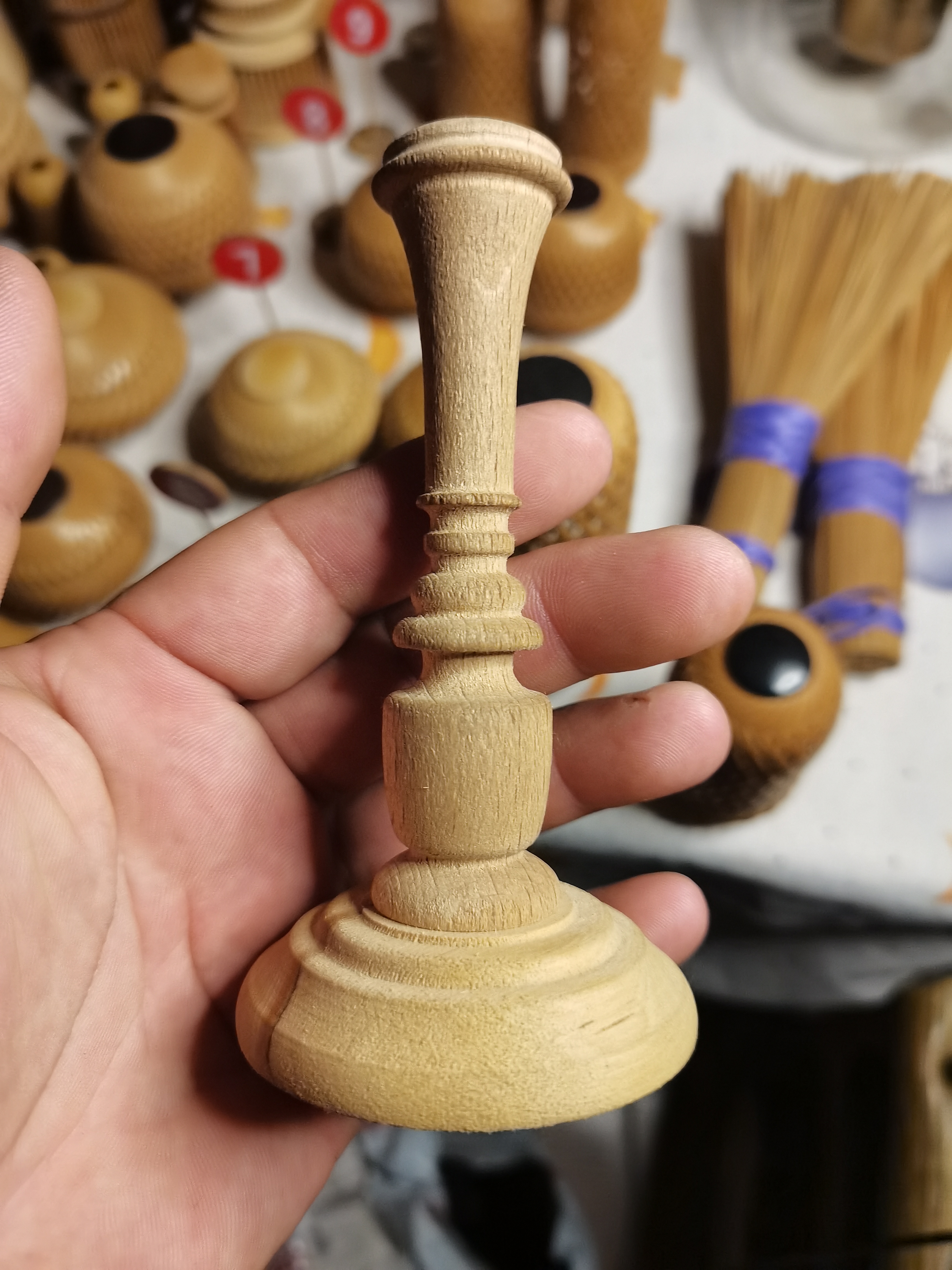 高档实木笼拖 蝈蝈笼架子