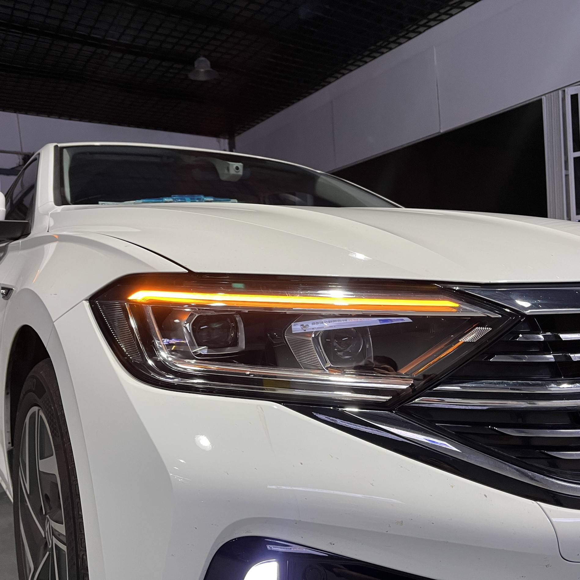 大众速腾 迈腾 帕萨特 卤素小黄灯解决方案