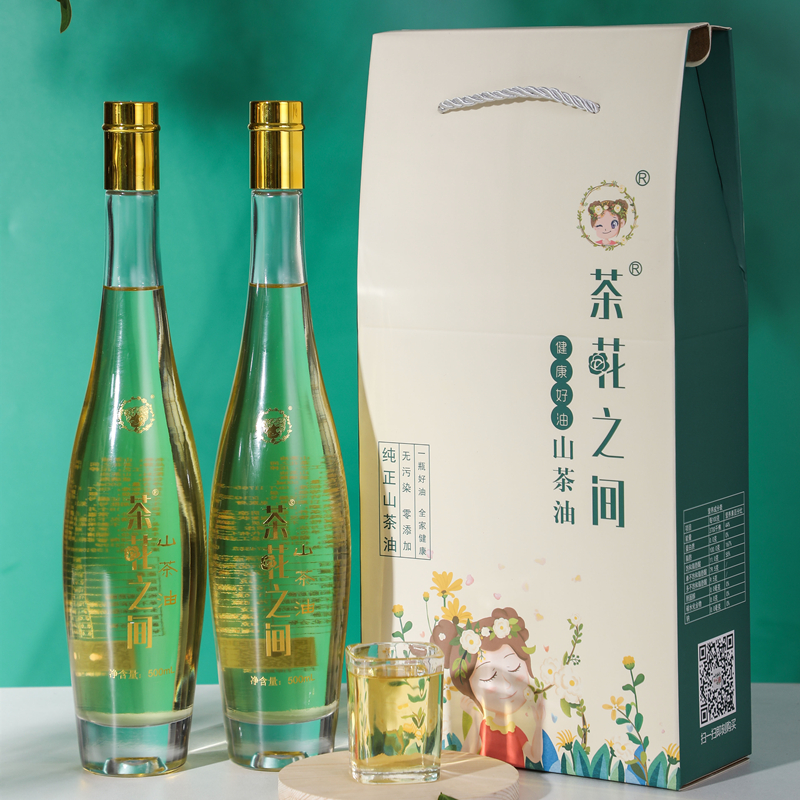 茶花之间山茶油500ML*2瓶