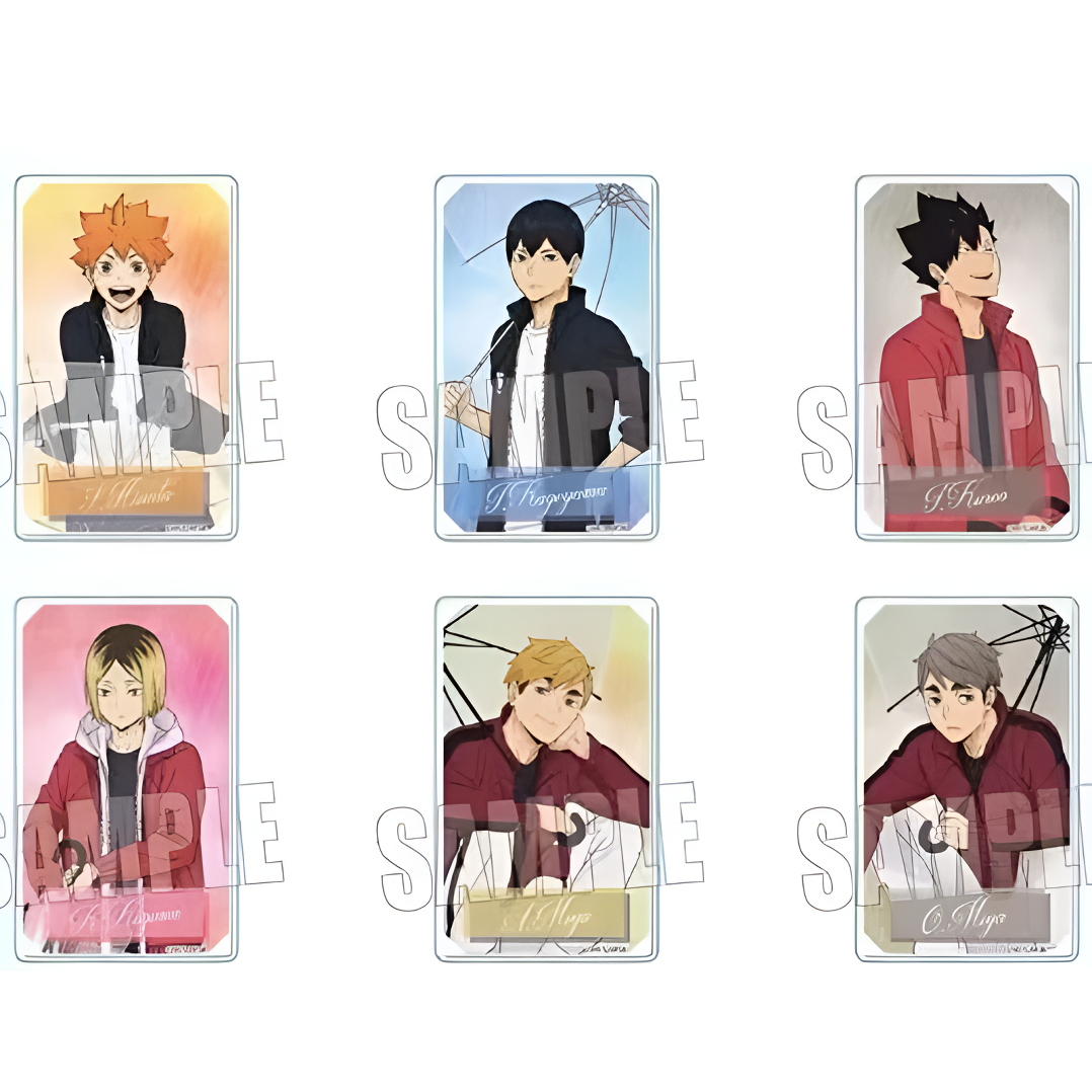 【排球少年】雨伞 亚克力卡片#盲盒代拆