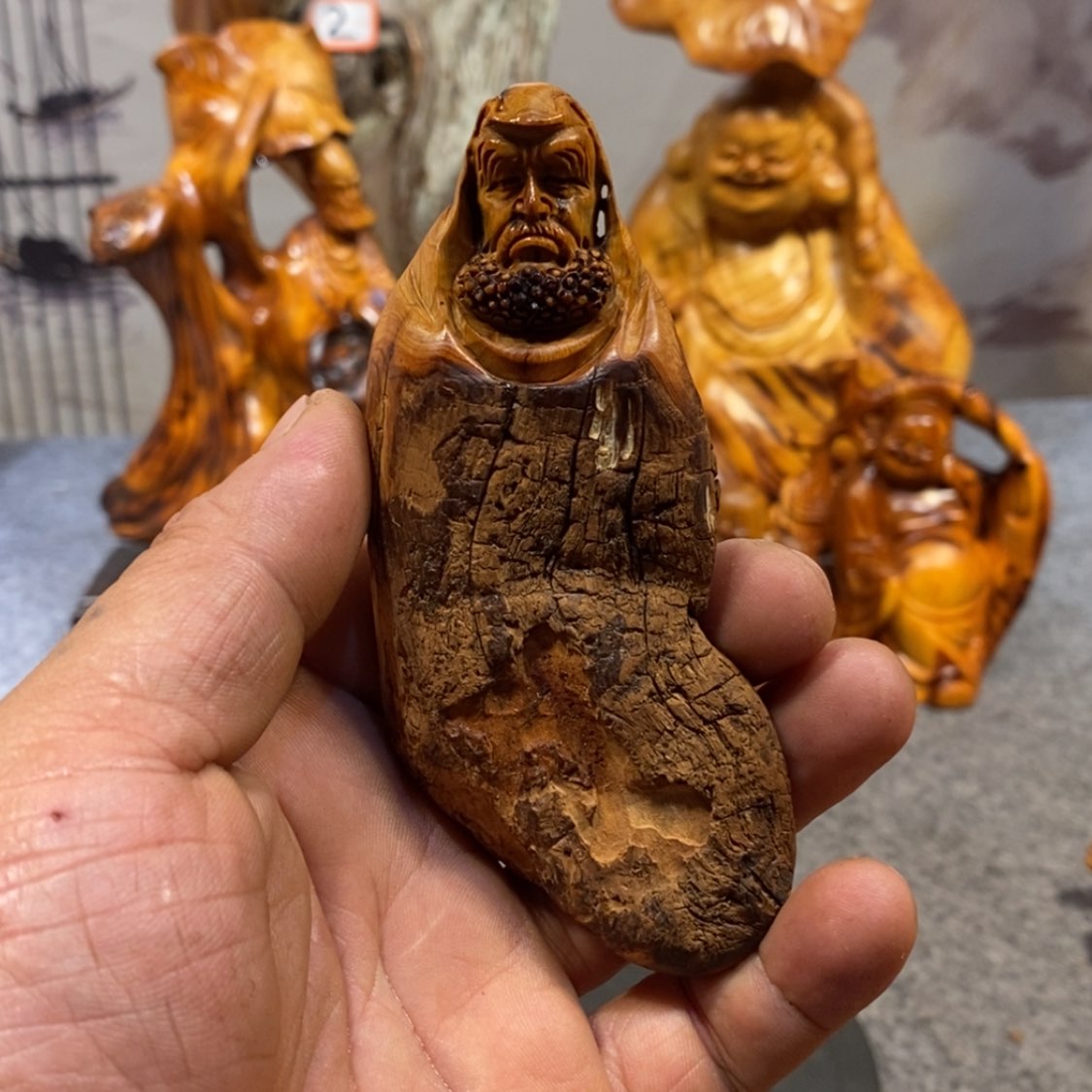 【闪购商品】柏木（崖柏）木雕工艺品摆件家居手把件