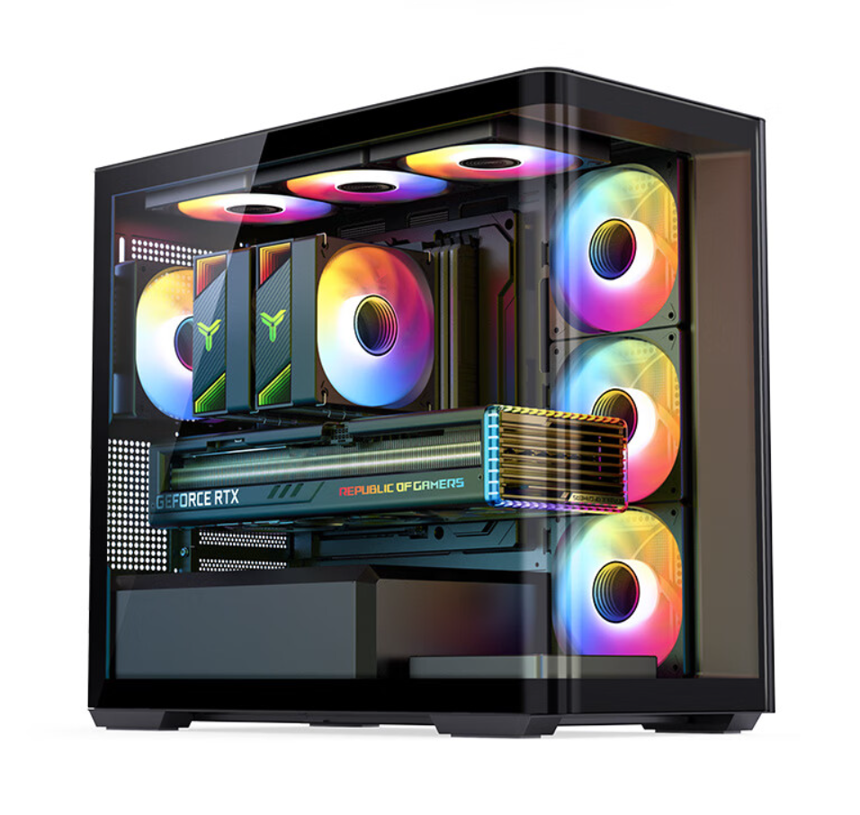 DIY电脑酷睿十四代i5-14600KF配置吃鸡电脑组装机台式高颜值