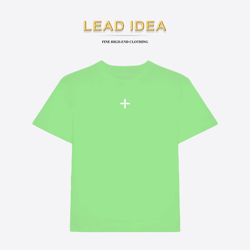 N095 克罗十字印花情侣短袖