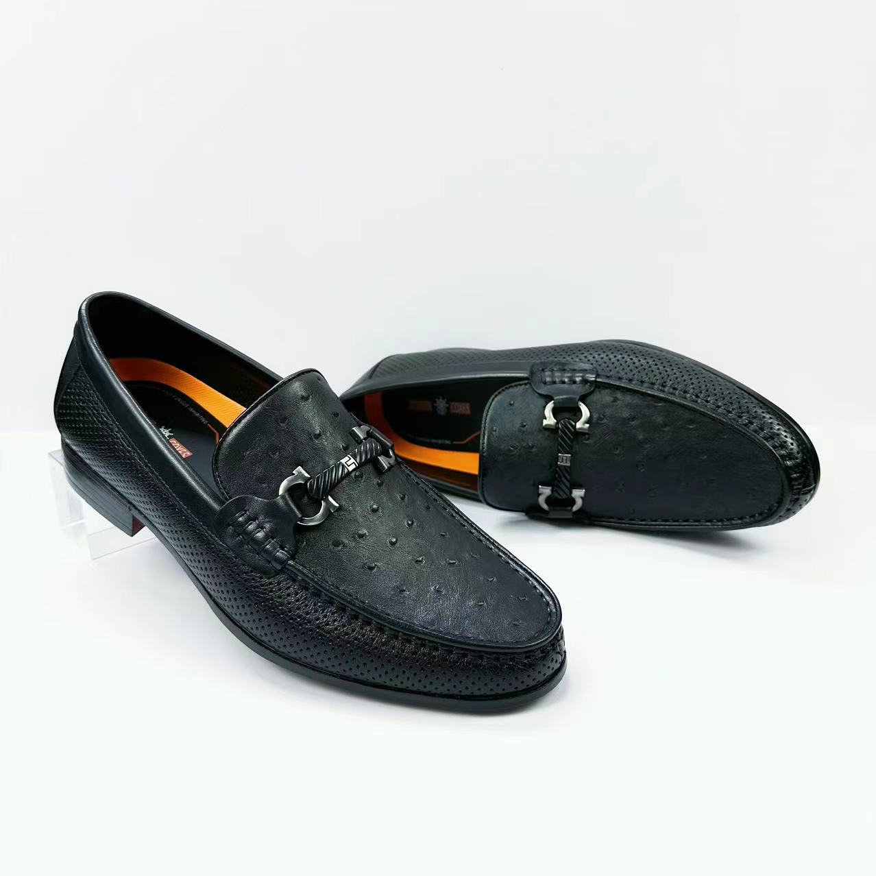 【夏.打孔】GOLDEN COXES/金舵手世家吸汗透气休闲商务皮鞋2192