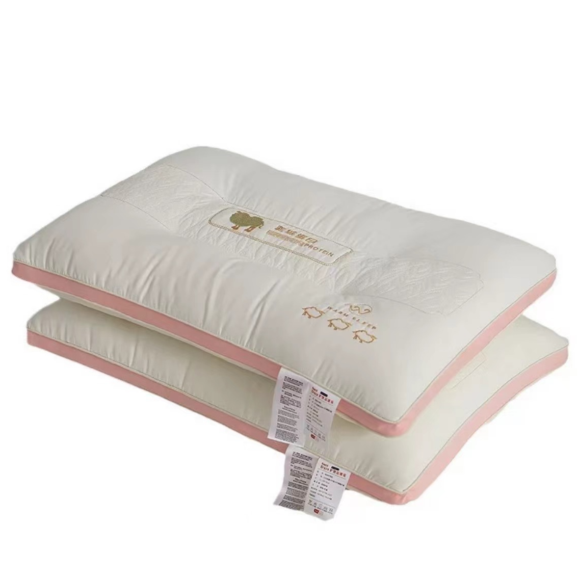 枕芯48*74cm定型枕头以直播间展示为准