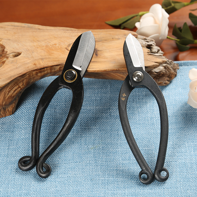 落尘老师推荐园艺花艺师专用插花剪刀工具园艺修枝剪复合钢池坊剪