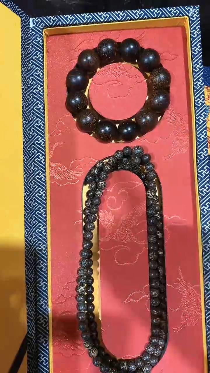 【闪购商品】香榧木木雕主播推荐好物金星套沉