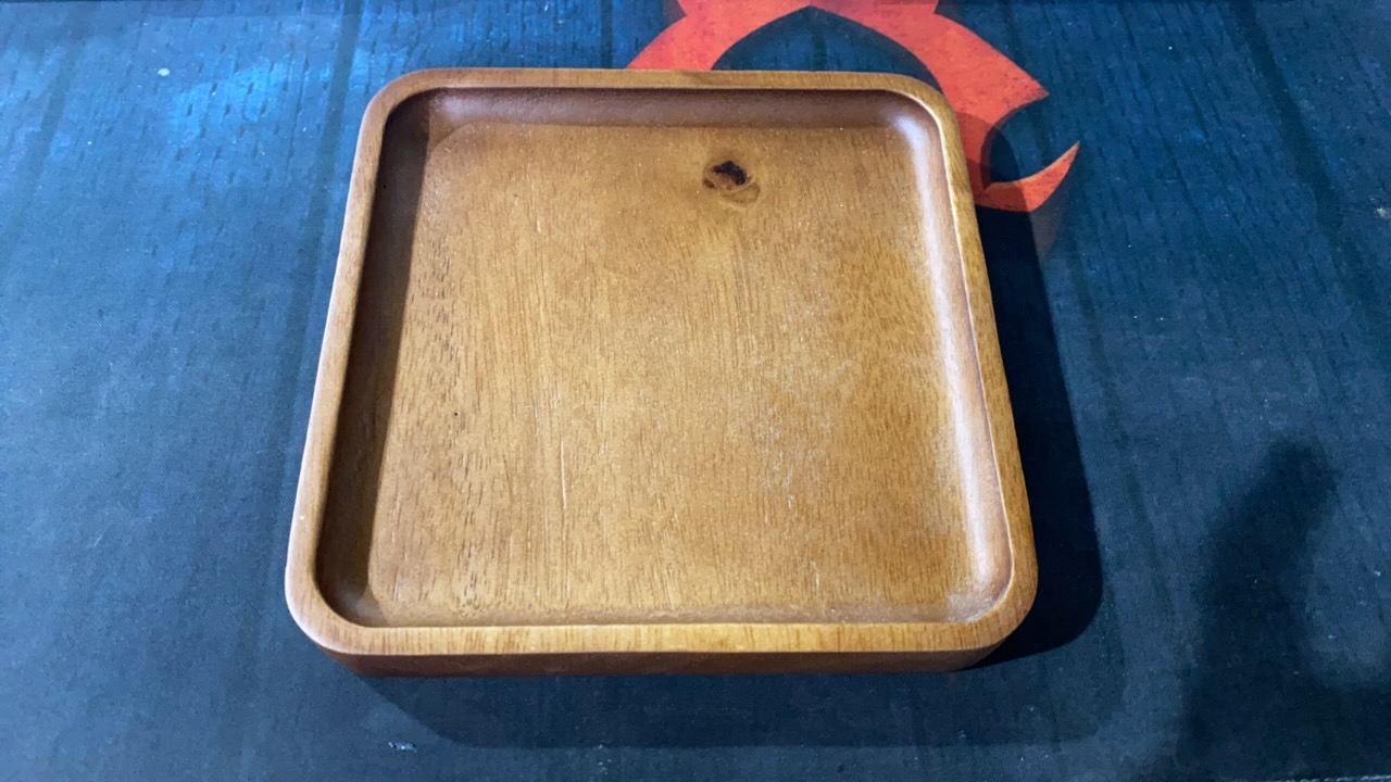 南美胡桃木小果盘