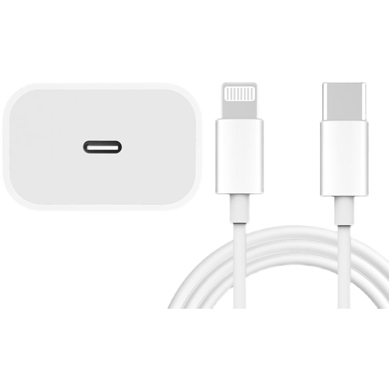 未拆封 Apple/苹果 20W USB-C电源适配器 原装快充头 原装数据线