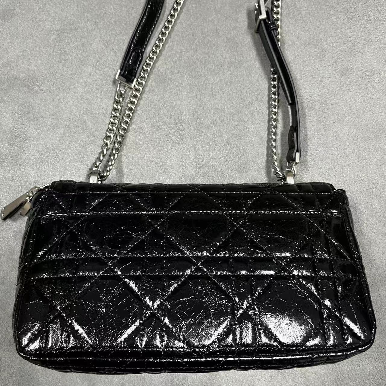 姝宴真皮时尚女包TA0235黑