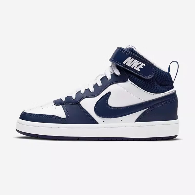 NIKE/耐克CourtBorough MidGS女子中帮板鞋CD7782-107