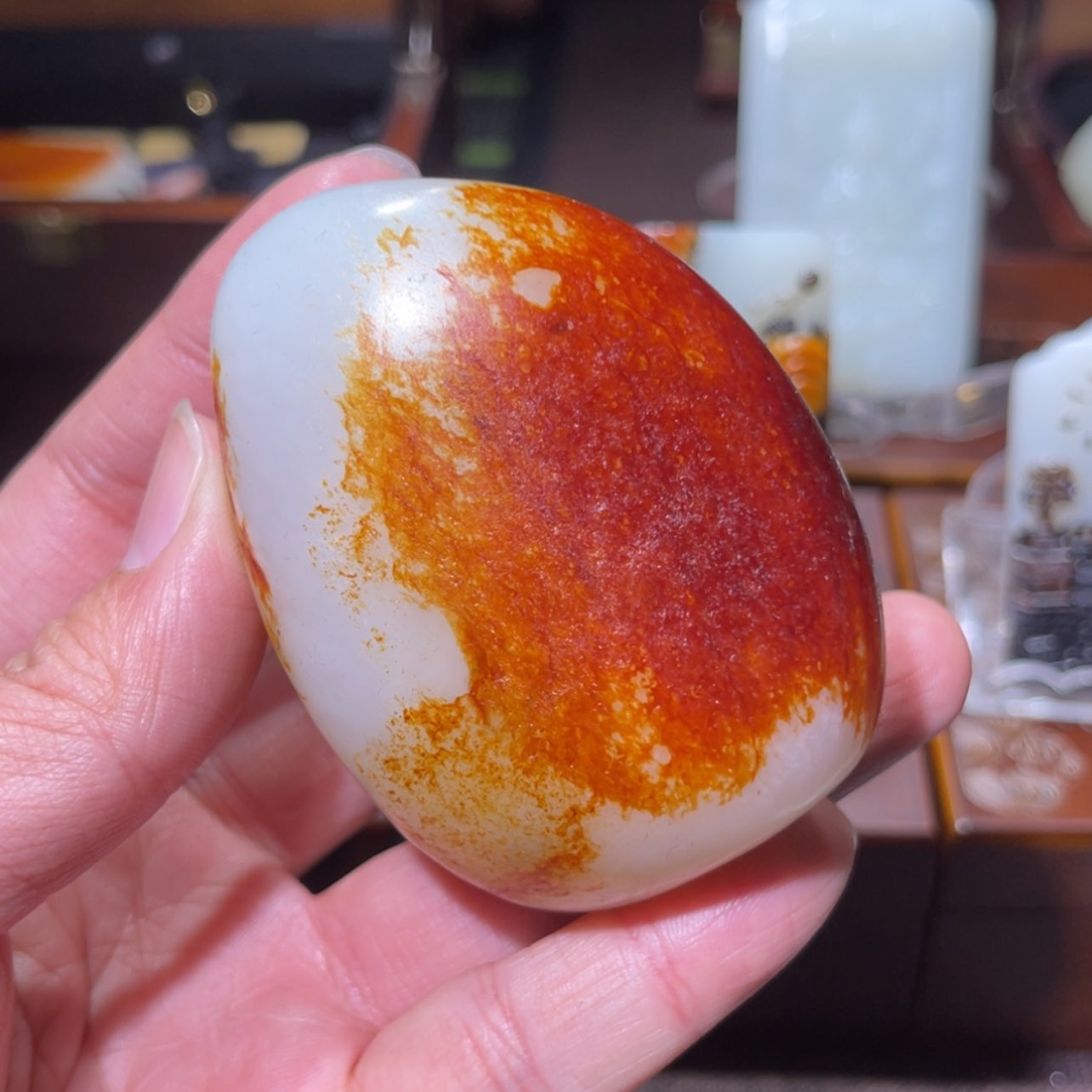 【闪购商品】和田玉挂件未镶嵌老*子