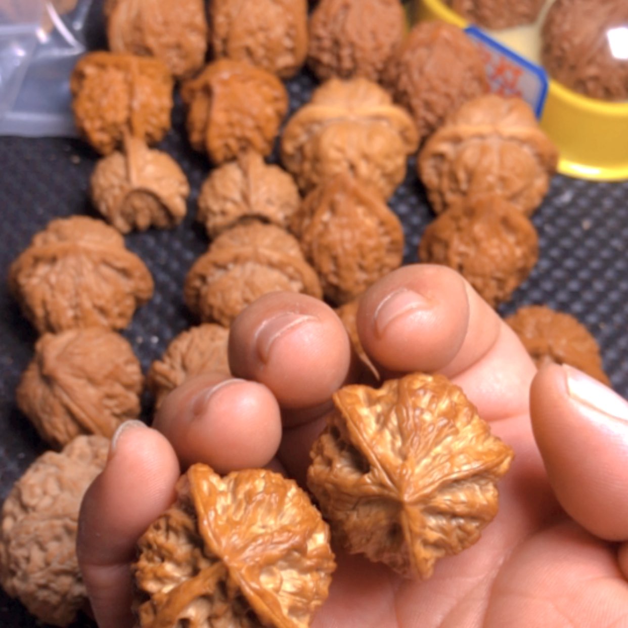 【闪购商品】木质核雕不**心