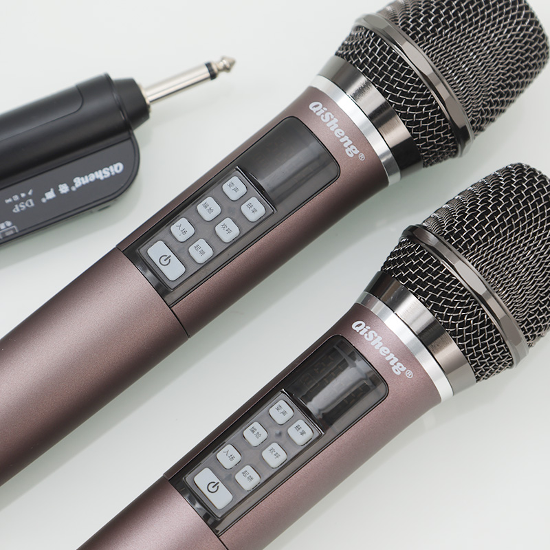 奇声QM917无线话筒自带声卡DSP美化效果