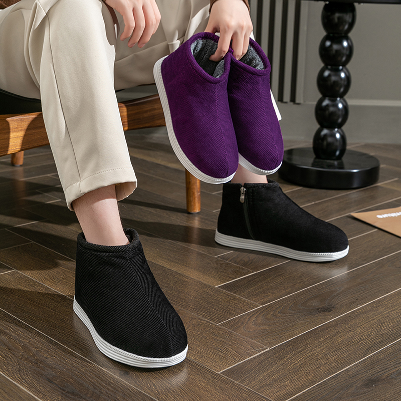    手工棉鞋 男女同款防滑耐磨舒适养脚【男女同款】