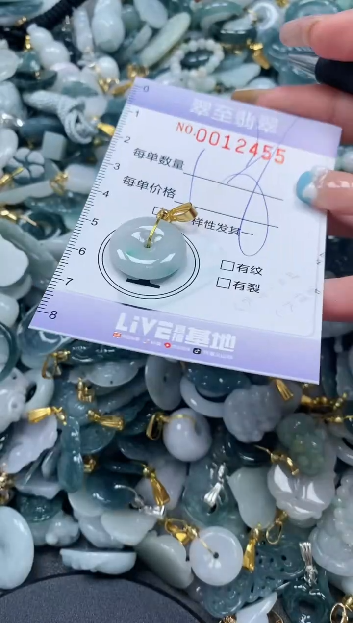 【闪购商品】翡翠颈饰未镶嵌闪购0012455