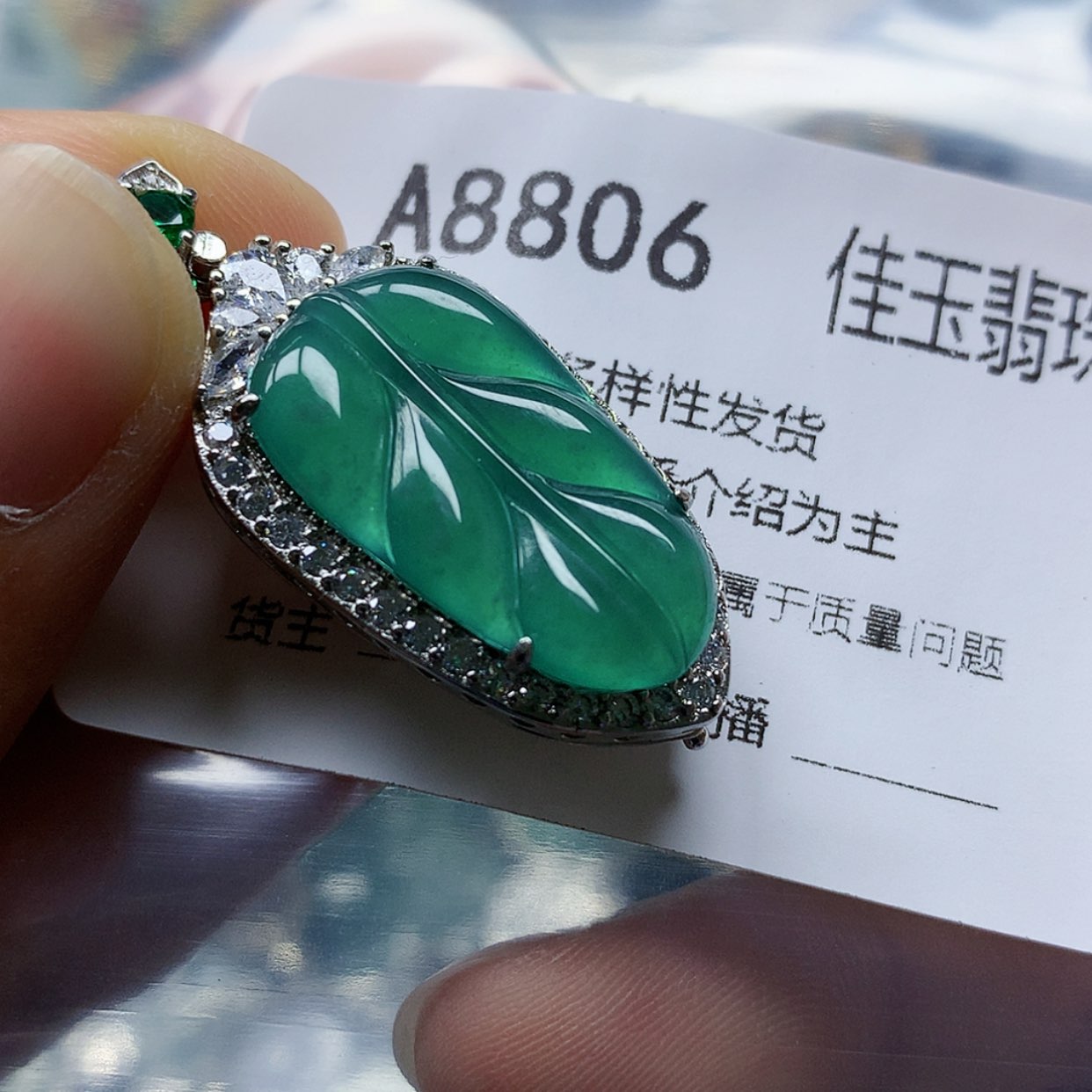【闪购商品】翡翠颈饰未镶嵌