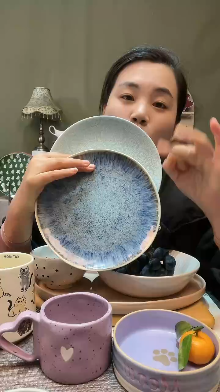【闪购商品】陶瓷盘2件装 盘 微瑕满20发货