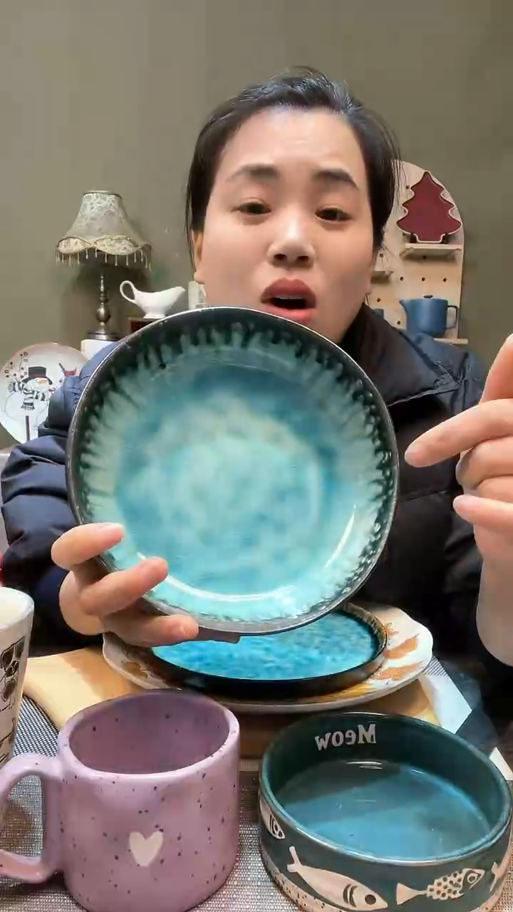 【闪购商品】瓷盘8英寸深碗 微瑕满20发货