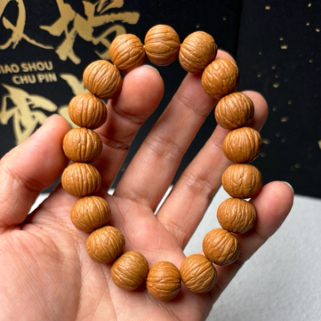 【出征宠粉专享】原皮原色无科技土豪猴头核桃手串