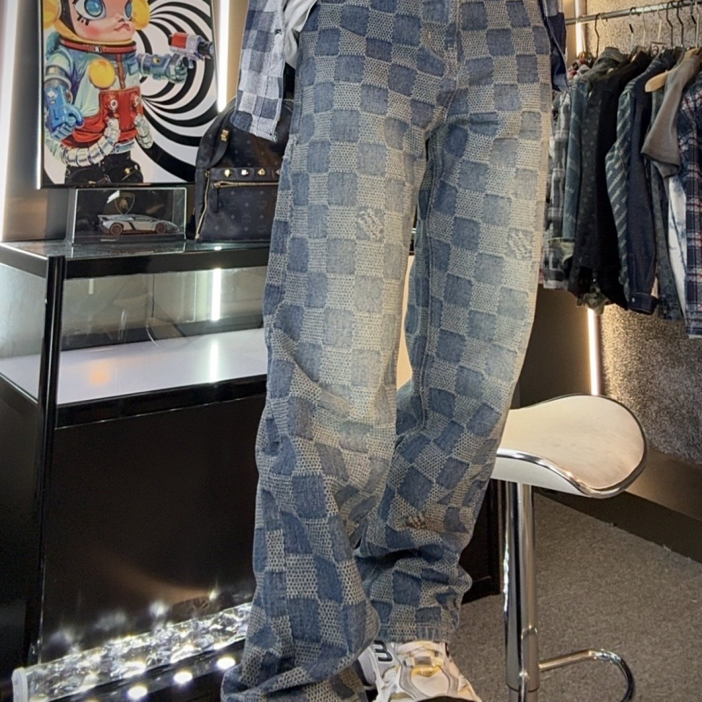 【小宇专题】休闲裤子百搭轻奢潮牌长裤宽松时尚个性百搭-1012#150