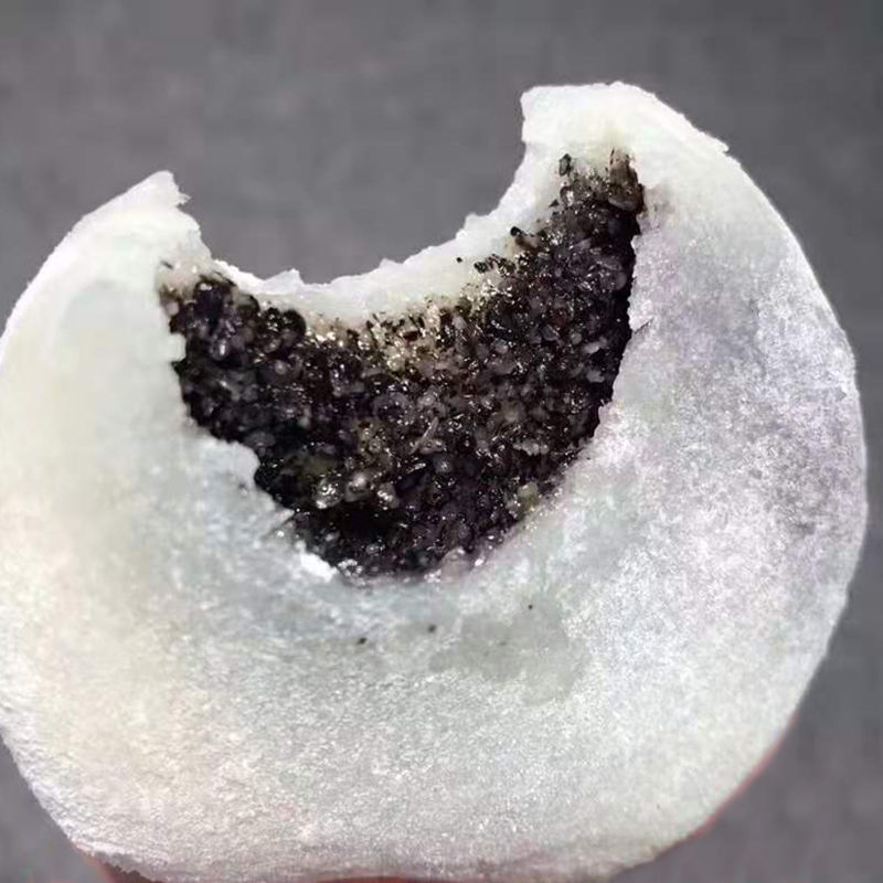 芝麻馅糍粑贵州纯糯米手工麻糍糯米糍广西湖南贵州浙江糯米团子