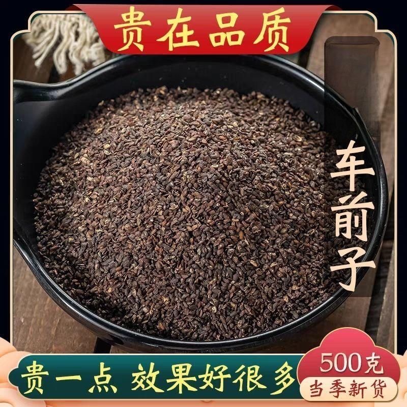 【睿萱】正宗车前子无菜叶全种子车前子当季新品500g包邮