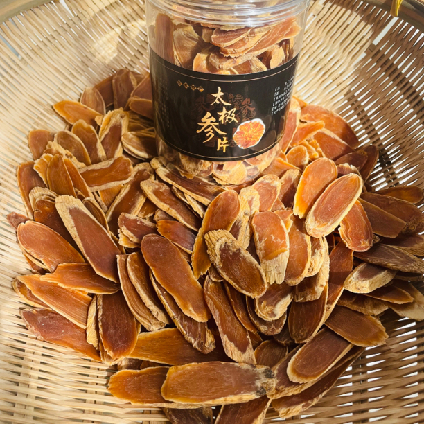 长白山精选太极参片 柳叶片 泡水 煲汤 煮粥