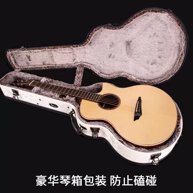 Avian凡鸟 夜莺5A 指弹吉他弹唱阿迪云杉玫瑰木 手工全单民谣吉他