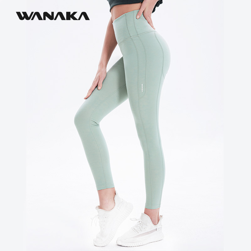 美利奴羊毛紧身裤户外leggings高弹力透气速干跑步骑行徒步登山