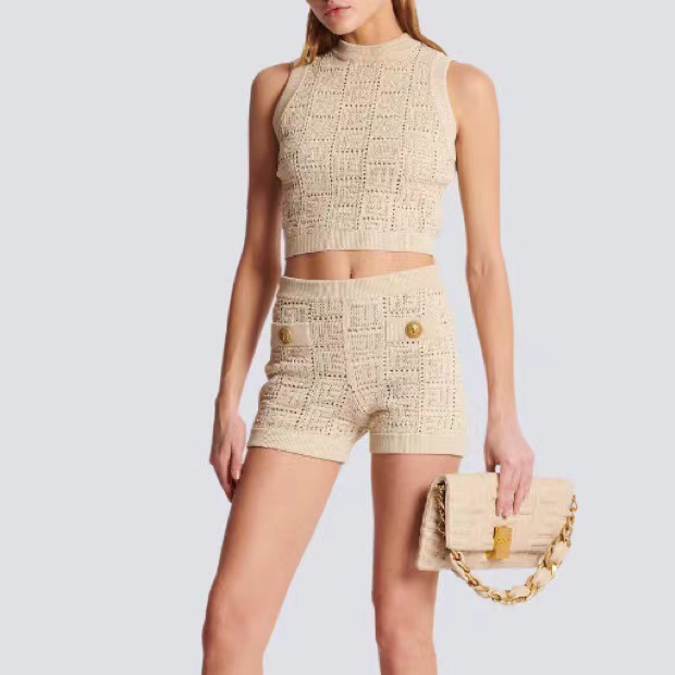 冰丝显气质镂空背心5632