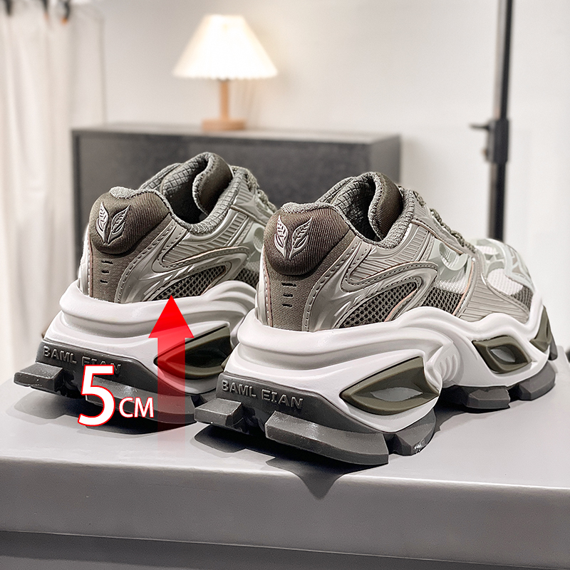 【汪苏泷同款】异瞳系列老爹鞋2024秋冬新款机甲风厚底休闲鞋潮