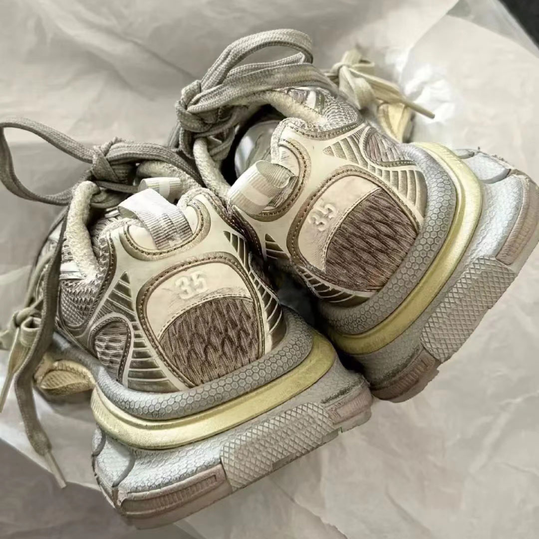 巴黎老爹鞋女2024冬季新款增高时尚复古厚底休闲鞋情侣学生运动鞋