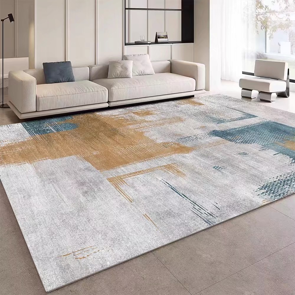 【幽谷】家用地毯客厅防水升级比利时圈绒轻奢高级感卧室防滑地垫子