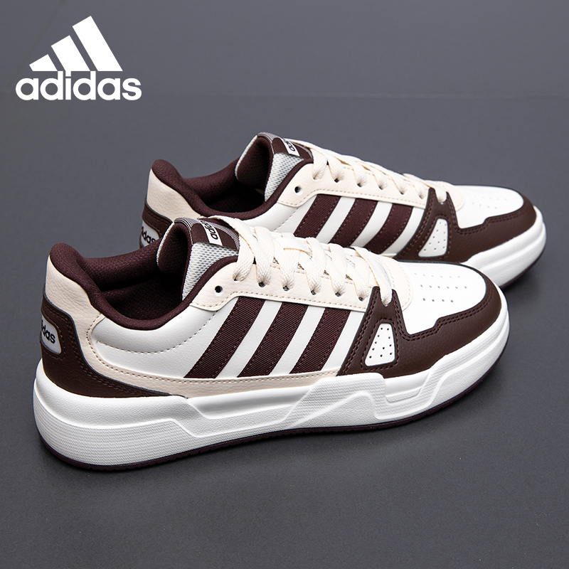 adidas阿迪达斯运动鞋男女同款春轻便低帮小白鞋百搭板鞋JR5232