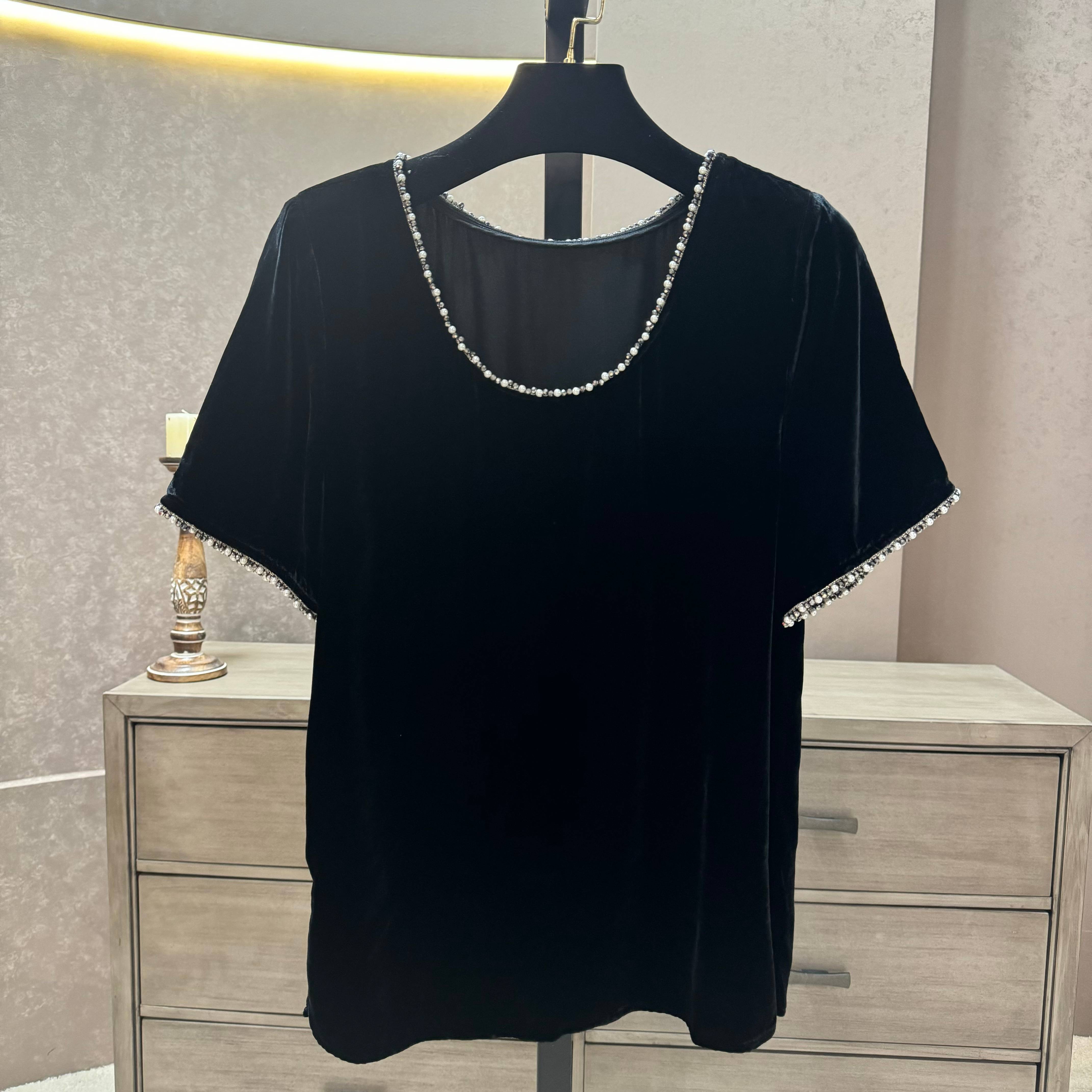 【千念-半袖】新中式国风上衣短袖时尚夏季半袖潮流3528/3528-1