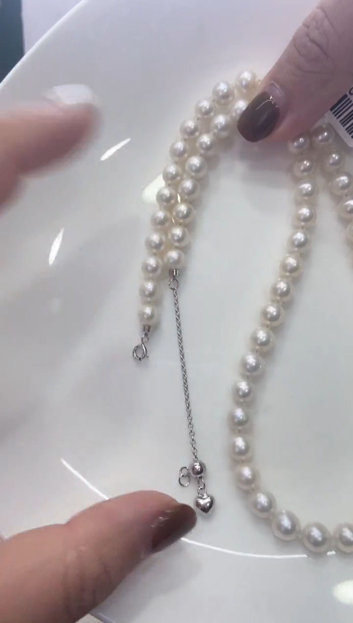 【闪购商品】淡水珍珠颈饰未镶嵌7-8