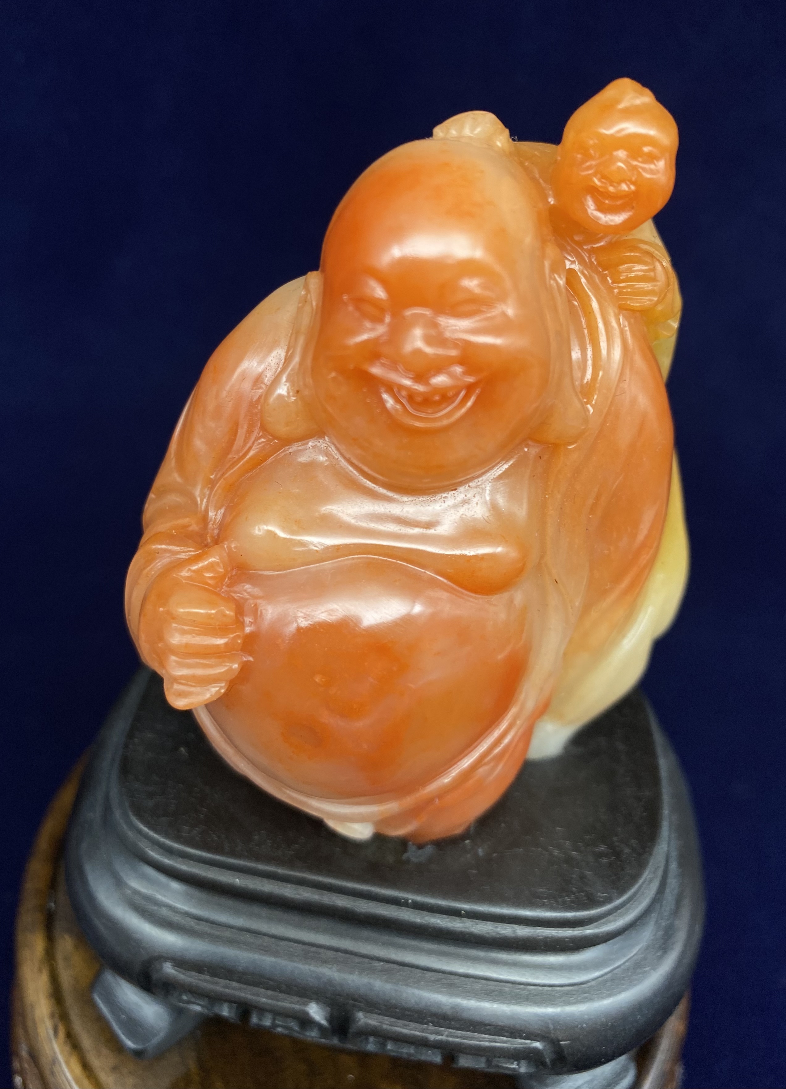 手工精雕弥勒佛摆件