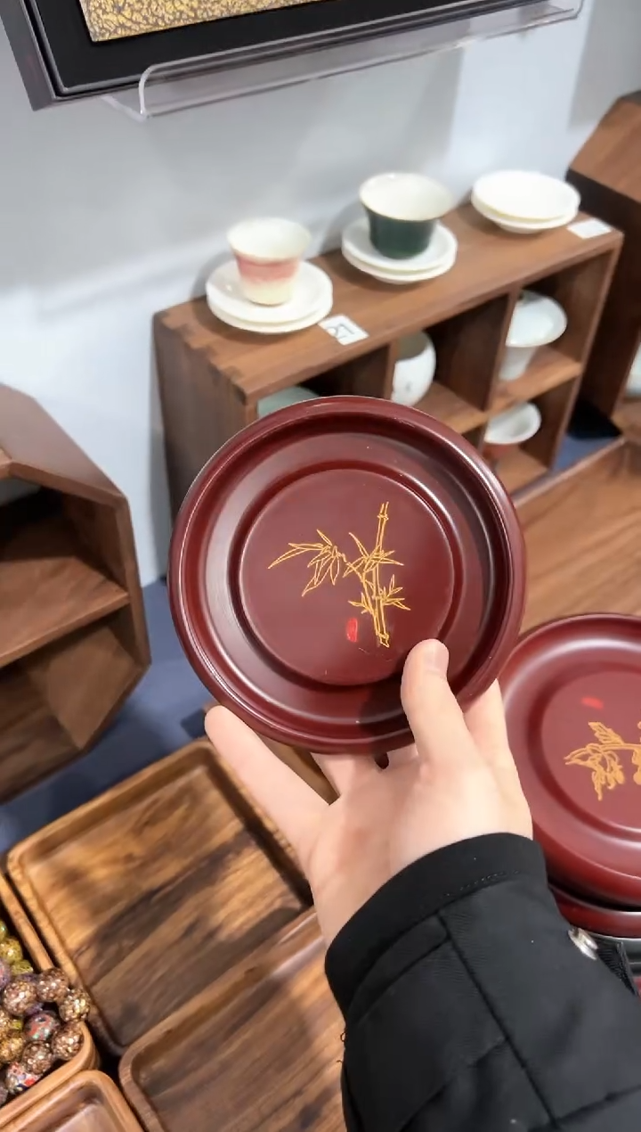 【闪购商品】电木壶承竹子小