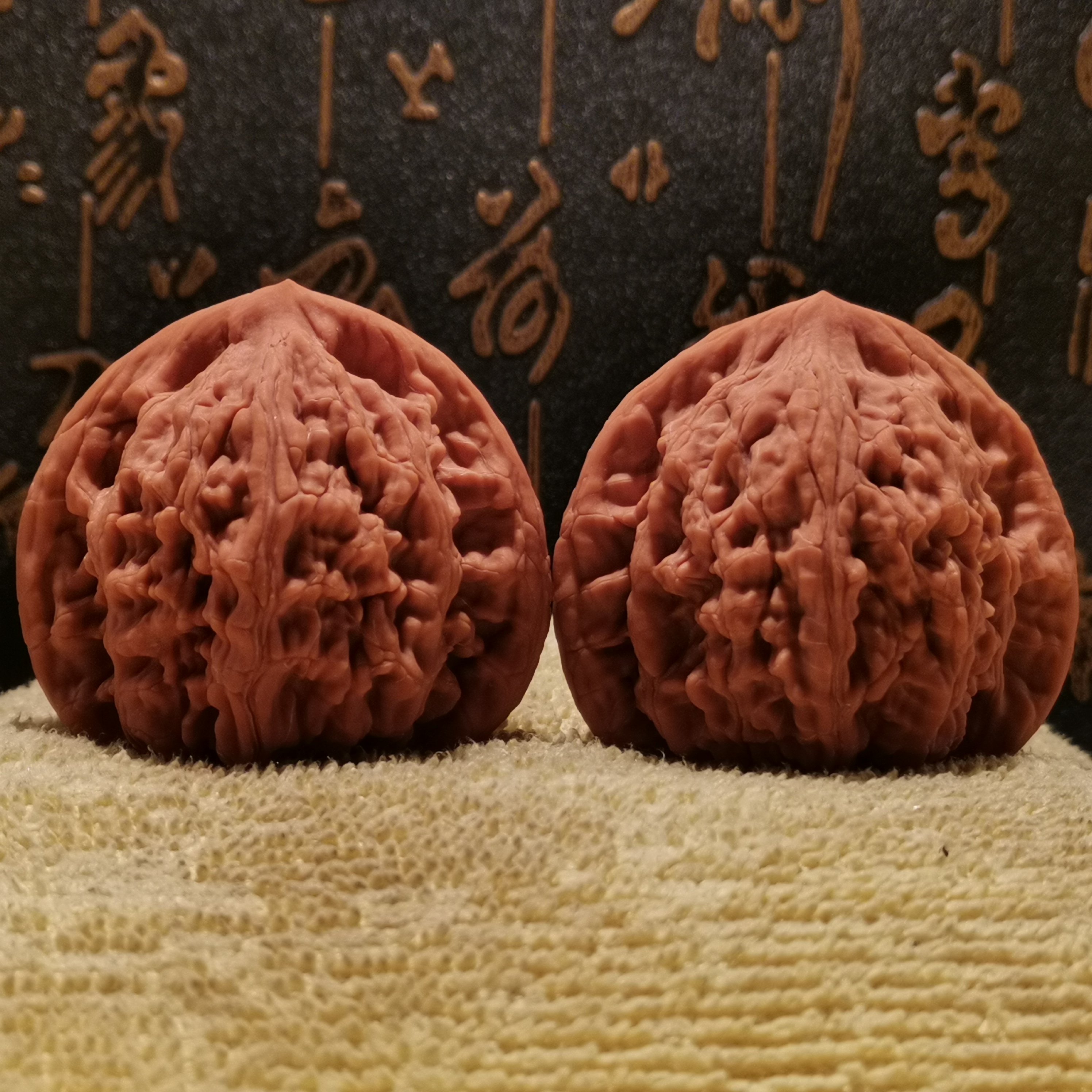 今年货头精品野生望月狮子头文玩核桃山坡老树果骨质太棒精品精配