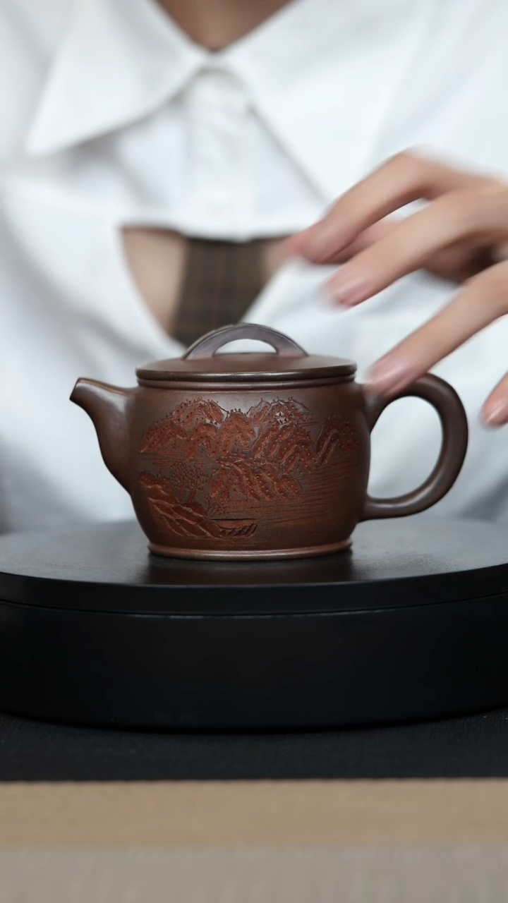【闪购商品】紫砂茶壶112 汉瓦 手工紫砂壶