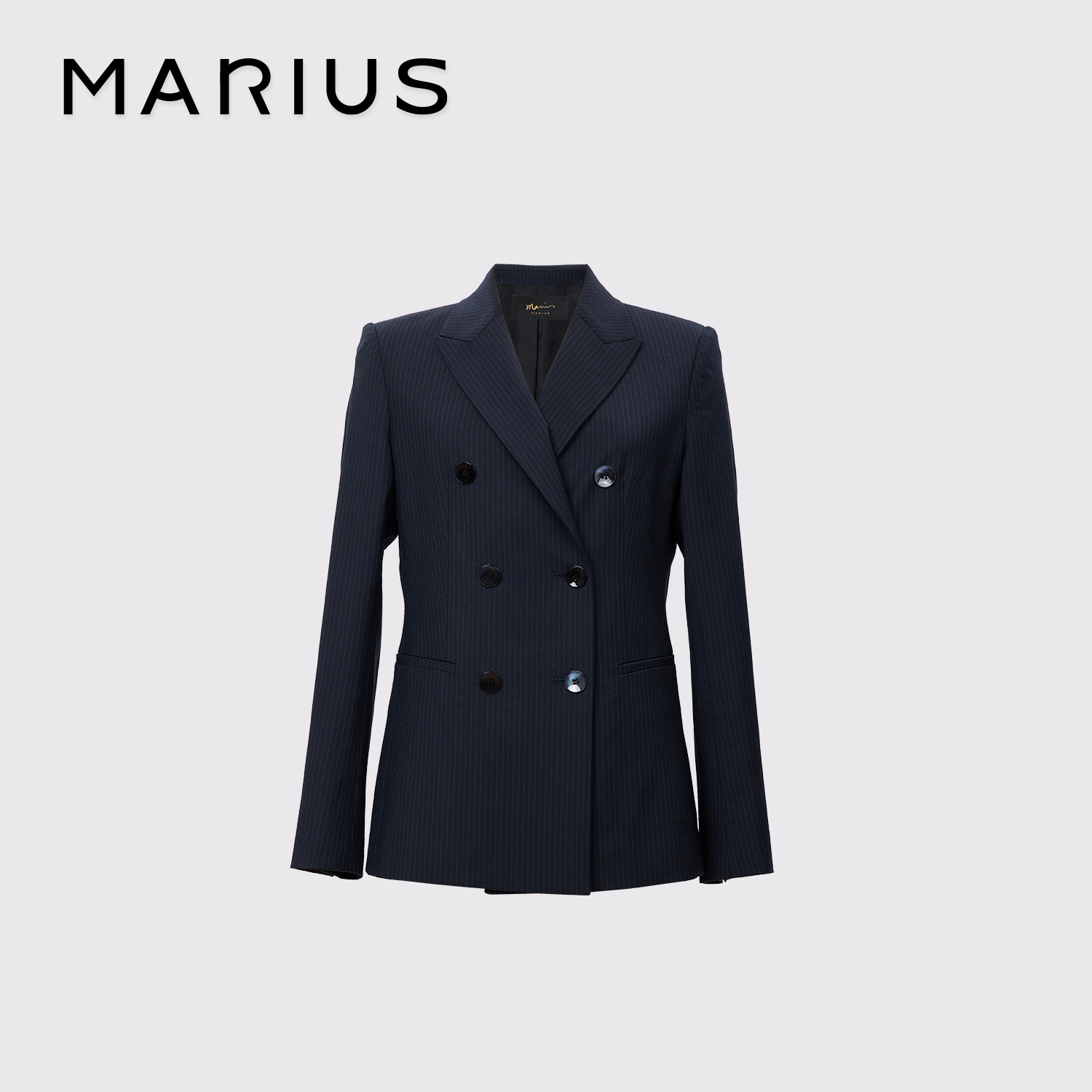 MARIUS"曼彻斯特2.0"王炸爆款经典时尚双排六粒扣枪驳领西装/马甲