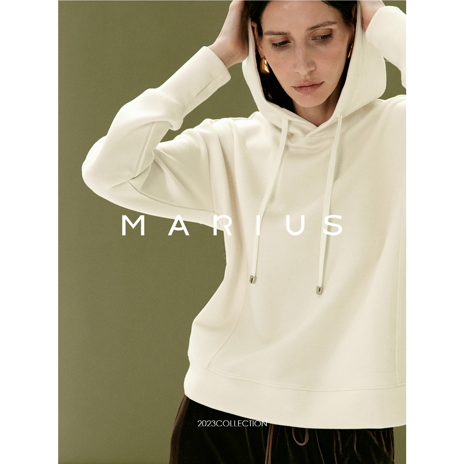 MARIUS"肯豆套"Cashmere秋冬CityWalk保暖卫衣两件套