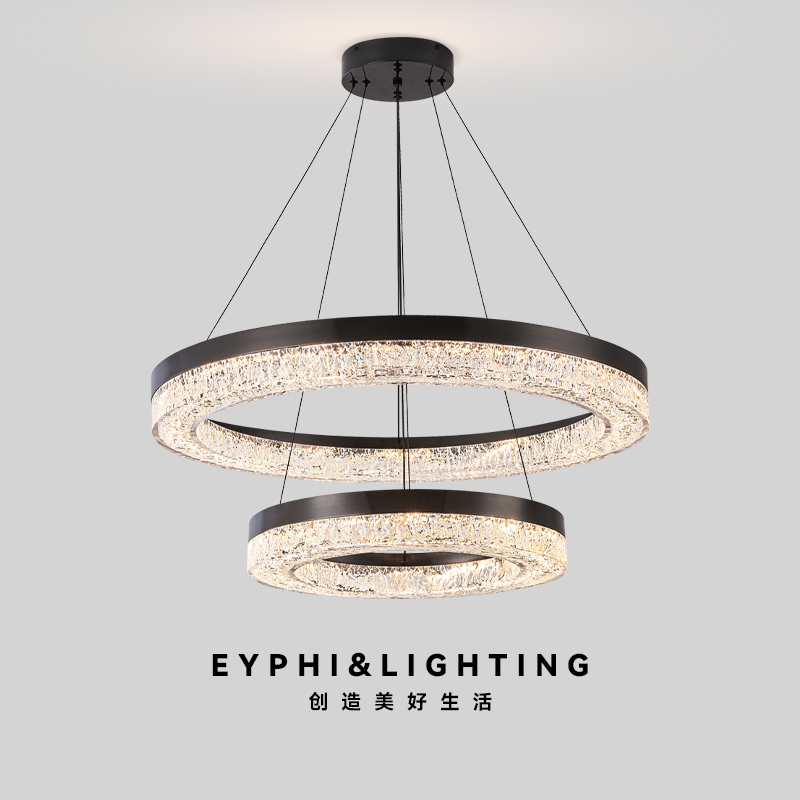 EYPHI/益菲树脂意式吊灯现代轻奢简约中山灯具客厅大灯餐厅卧室灯