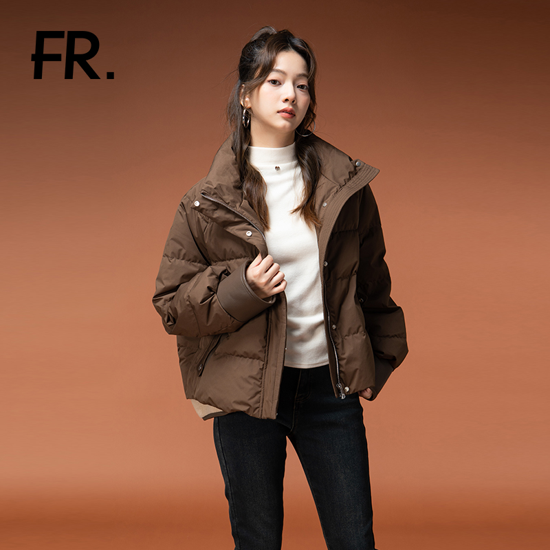 凡人优品女士羽绒服时尚休闲防风冬季保暖运动短款Y202