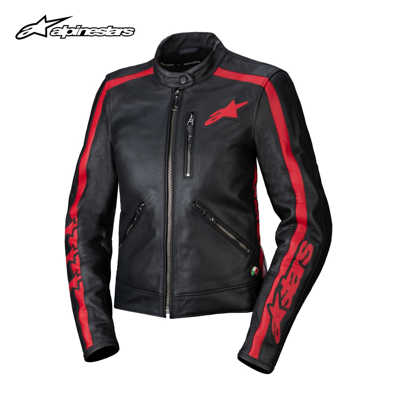 a星复古女骑士皮衣DYNO机车骑行服防摔摩托服城市女士皮夹克