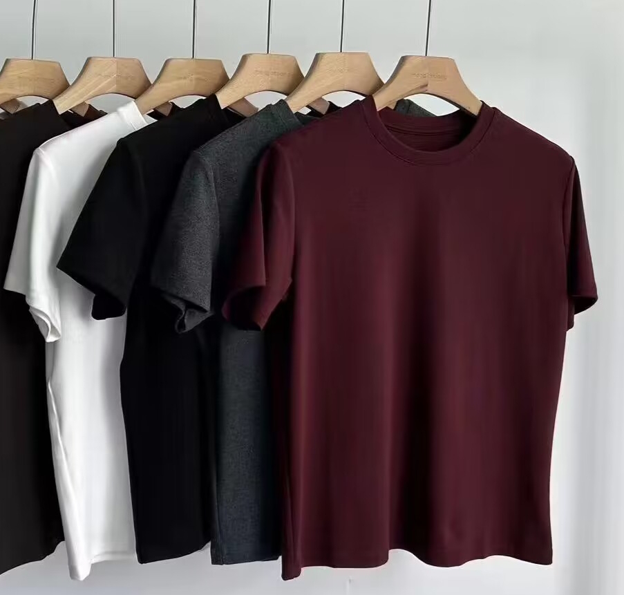 秋季韩版纯色磨毛短袖No退换