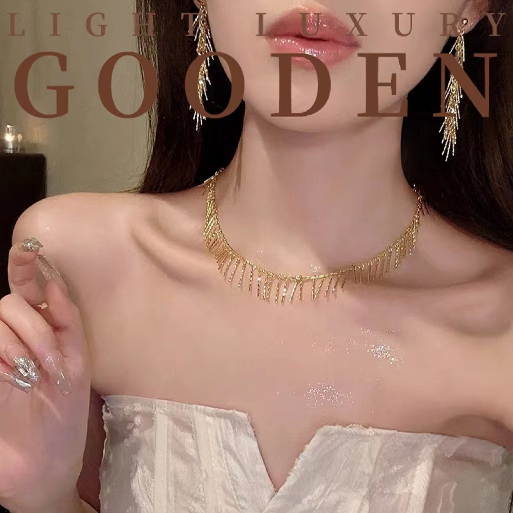 铜合金项链 【流光】双11当天特别链接项链+耳环冲冲冲