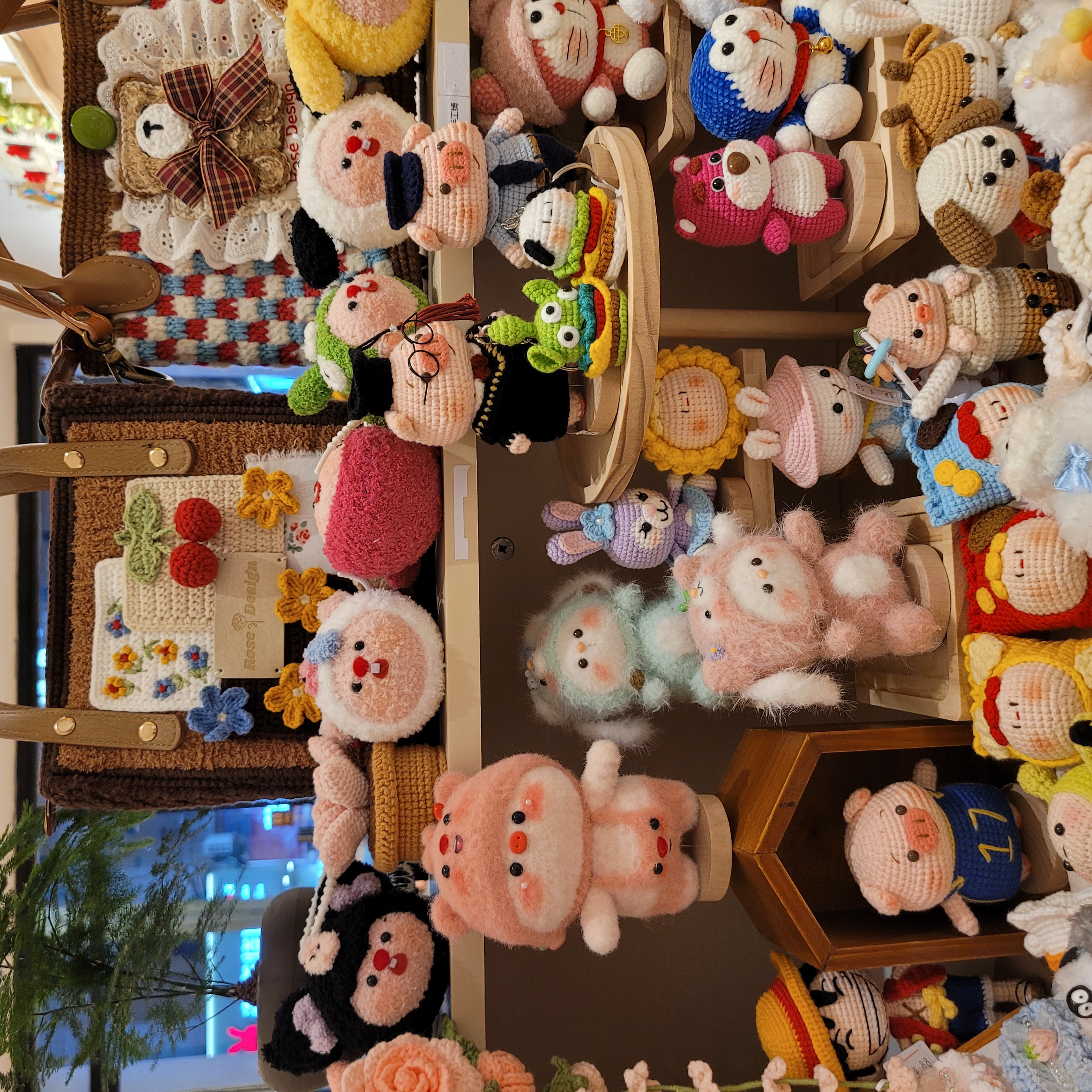手工钩织成品玩偶挂件直播间专用链接 
