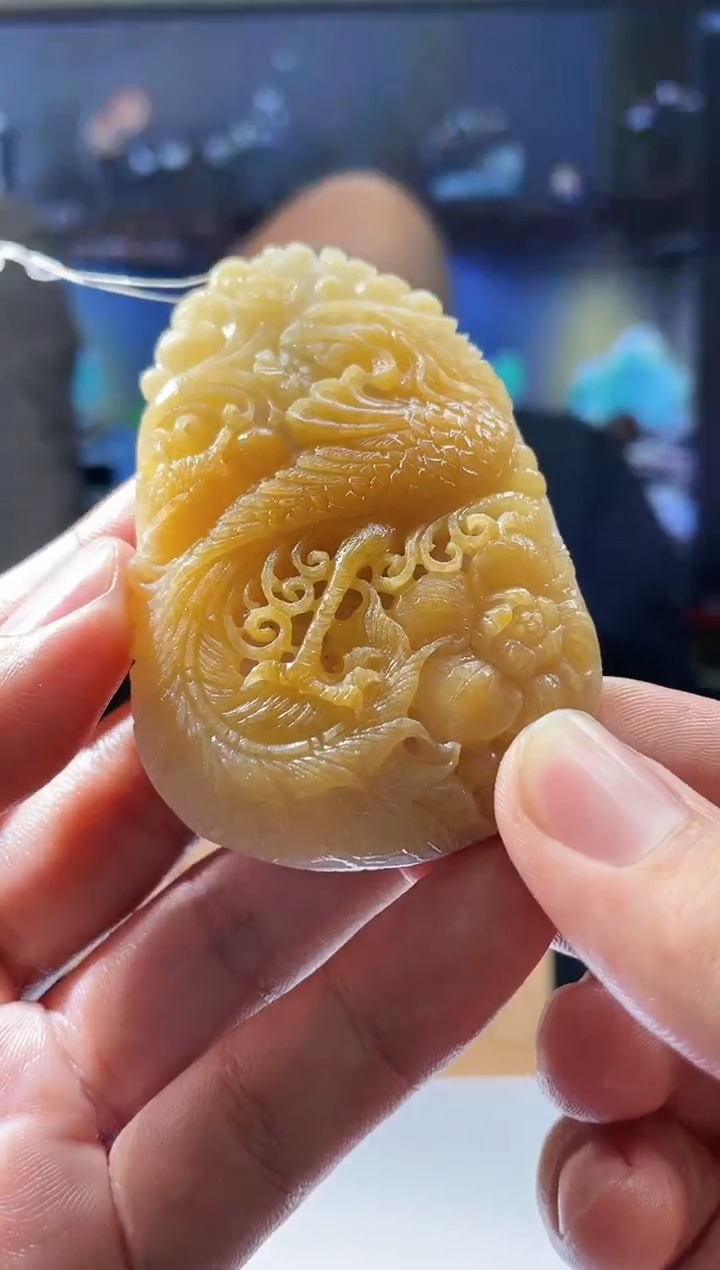 【闪购商品】定制翡翠未镶嵌89-毛货挂件需要抛光